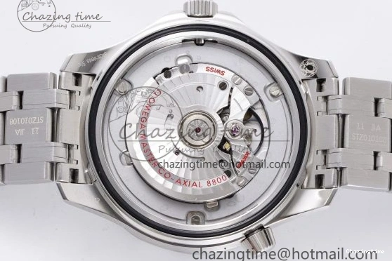 0428 Thermal Seamaster Diver 300M ZF 1:1 Best Edition Blue Ceramic White Dial on SS Bracelet A 7733